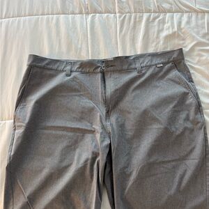 Travis Mathew Gray Flat Front Men Shorts